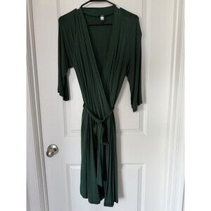 Milkmaid Goods Forest Green Robe Medium